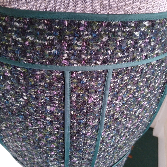 J. CREW Teal Tweed Skirt - Picture 6 of 6